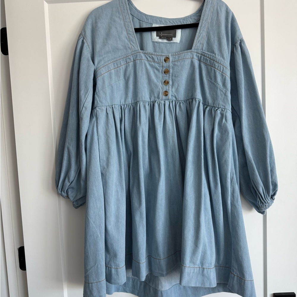 Anthropologie denim dress